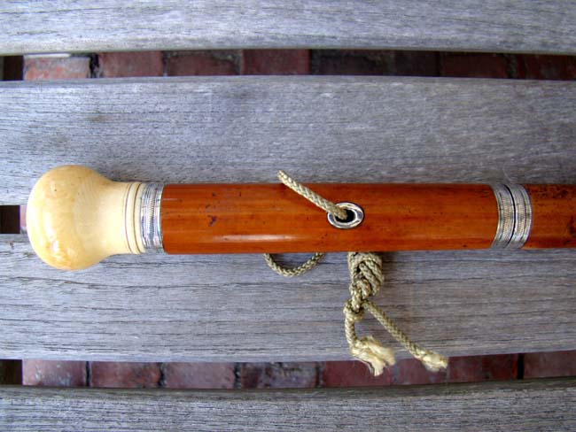 A FABULOUS 19th century silver mounted Sword Cane with Ivory knob circa 1840